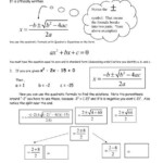 13 4 HW Quadratic Formula Worksheet Intro pdf