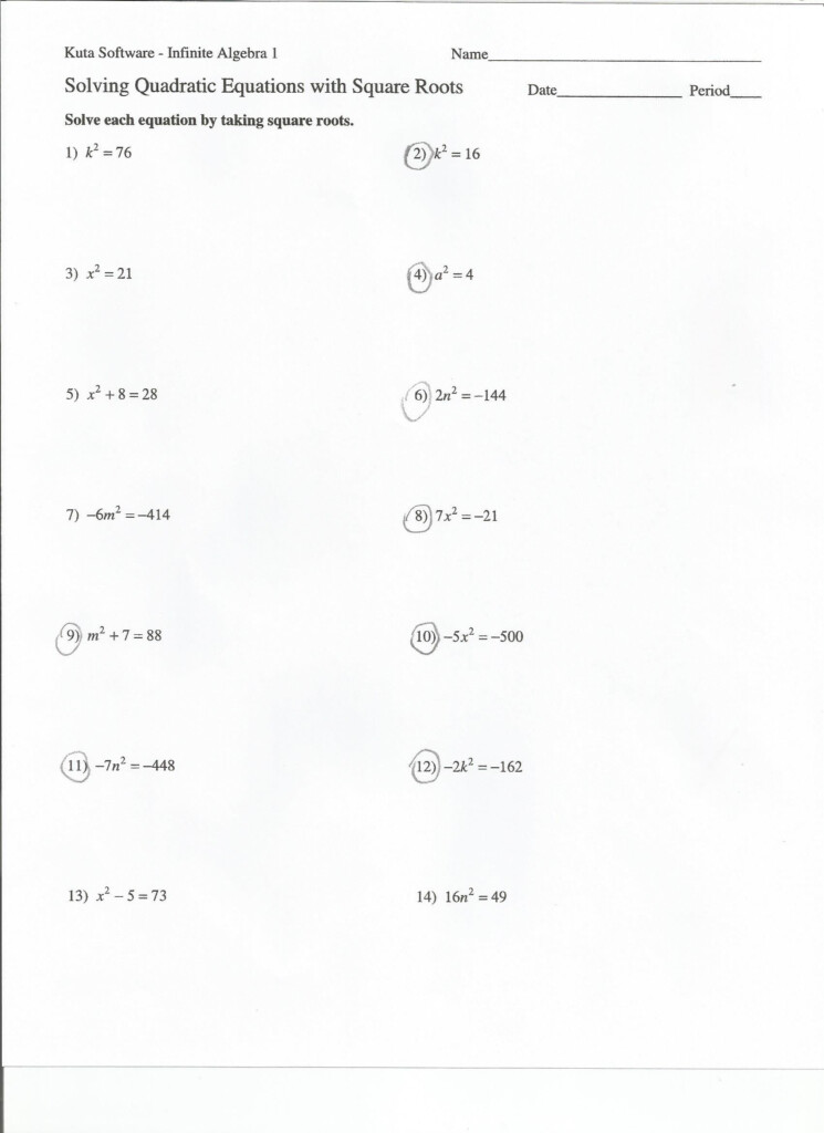 30 Solving Quadratic Inequalities Worksheet Education Template