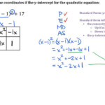 Converting A Quadratic Equation From Standard To Vertex Form Tessshebaylo