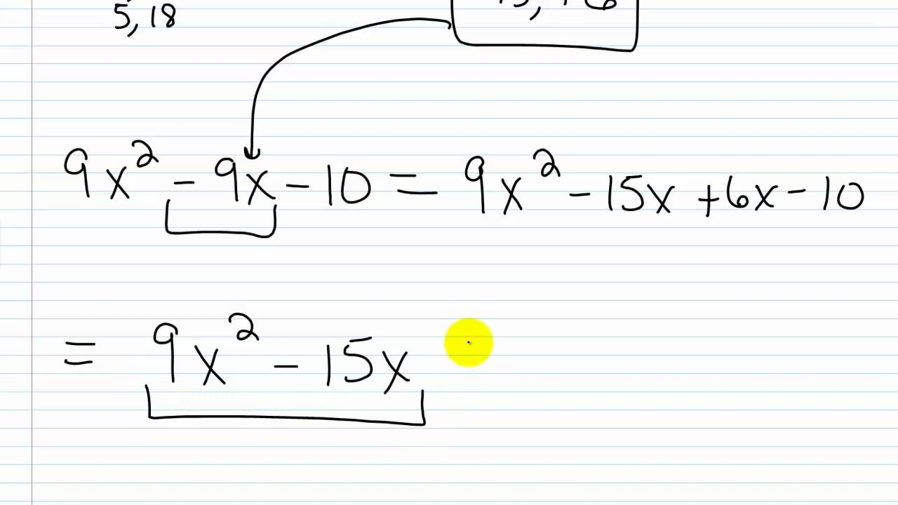 Factoring Practice Factoring Trinomials I Leading Coefficient Not 1