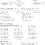 How To Solve Quadratic Equations By Factoring Step By Step Pdf