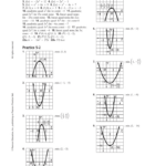 Practice 5 5 Quadratic Equations Worksheet Answers Db excel