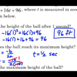 Projectile Motion Word Problems YouTube