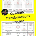 Quadratic Transformations Worksheet Answers Rpdp Answer Key Schematic