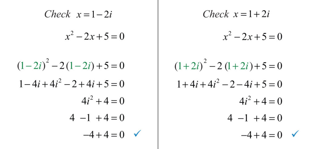 Solve Quadratic Equation With Complex Numbers Tessshebaylo