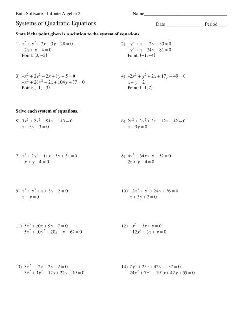Solving Linear Equations With One Variable Kuta Tessshebaylo