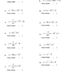 17 Standard To Vertex Form Worksheet Worksheeto