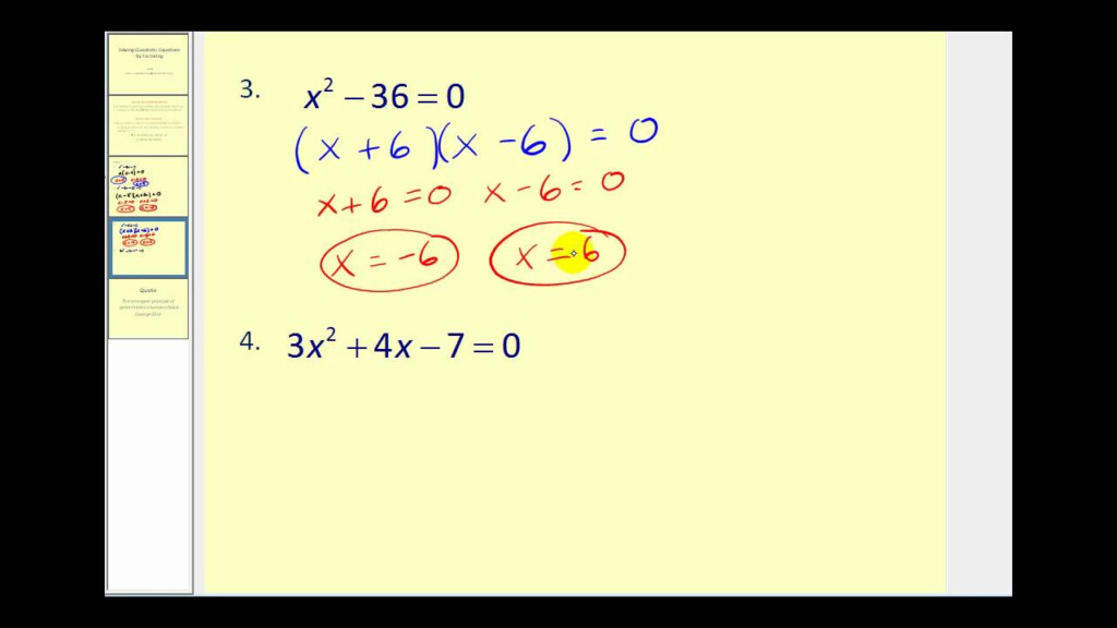 34 Solve Quadratic Equation By Factoring Worksheet Worksheet Source 2021