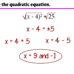 4 5 Solving Quadratic Equations Ms Zeilstra s Math Classes