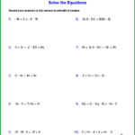 7th Grade Expressions And Equations Worksheet Pdf Tessshebaylo