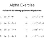 A18b Solving Quadratic Equations By Completing The Square BossMaths