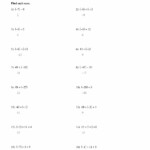 Algebra Readiness Worksheets ENTERTAINASIAN