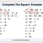 Completing Square Method Pdf Bachkhoadoisongviet
