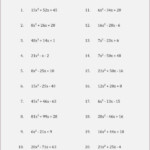 Factoring Polynomials Worksheet Answers Factoring Practice Worksheet In