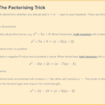 Factorising Westie s Workshop