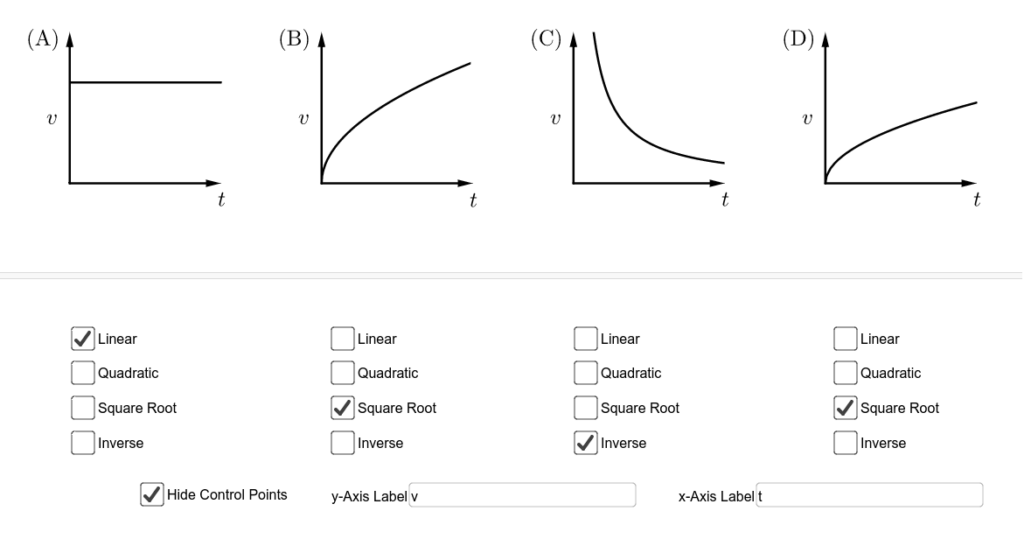 Multiple Choice Graph Maker Web Version GeoGebra
