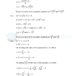 NCERT Solutions For Class 10 Maths Chapter 4 Quadratic Equations