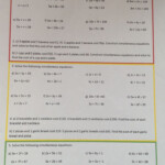 Pin By Emily Piper On Algebra Simultaneous Equations Studying Math