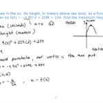Quadratic Function Word Problem YouTube