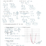 Quadratic Function Worksheets
