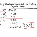 Solving Quadratic Equations By Extracting Square Roots Worksheet