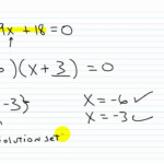 Solving Quadratic Equations By Factoring Worksheet Answers Algebra 1