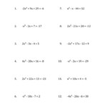 Solving Quadratic Equations Worksheet Answers Quadratics Quadratic