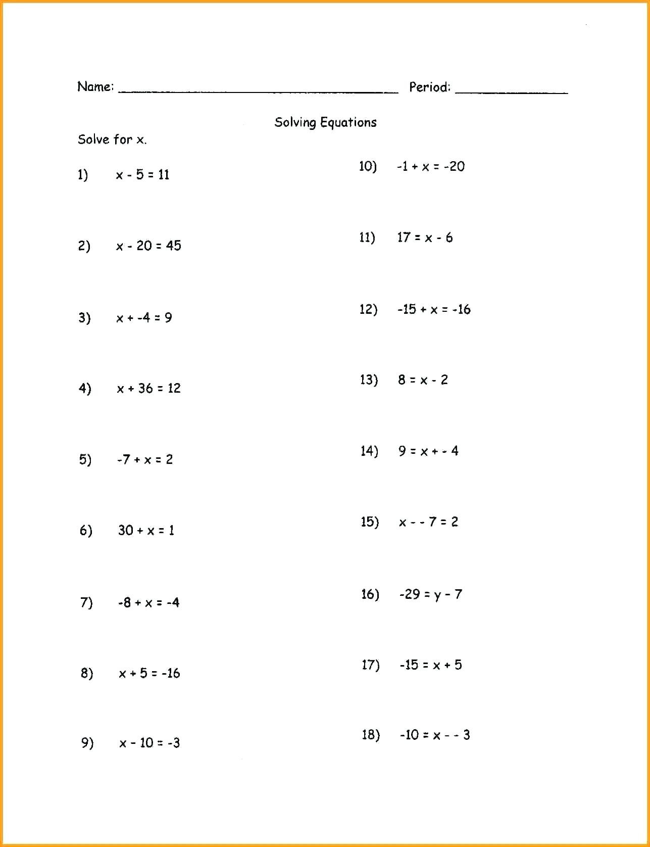 30 Quadratic Equation Worksheet With Answers Education Template 30 Quadratic Equation Worksheet With Answers Education Template
