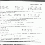 4 5 Practice Quadratic Equations Form G Answers Tessshebaylo