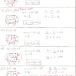 Algebra 2 Solving Quadratic Equations By Factoring Worksheet Answers