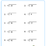 Division Worksheets 3Rd Grade No Remainders Explore Worksheet