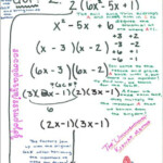 Factoring Trinomials the Unconventional Way coefficient Not 1