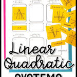 Quadratic linear Systems Worksheet Quadraticworksheet