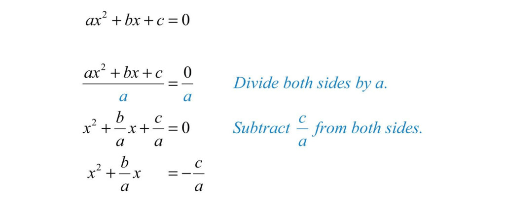 Standard Quadratic Equation How To Do Vertex Formula Slide Share 
